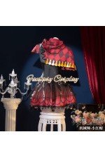 Identity V Mechanic Tracy Reznik Red Riding Hood Gothic Dress Cosplay Costume
